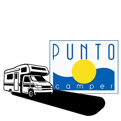 PuntoCamper giphyupload camper punto camper camper trento Sticker