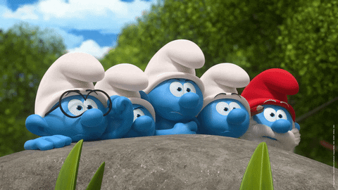 Laugh Lol GIF by The Smurfs