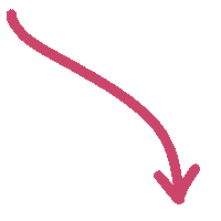 Pink Arrow Sticker
