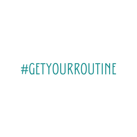 Getyourroutine Sticker by Empower yourself and be the best Version of Yourself. Reach your Level10!