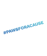 Paws For A Cause Sticker by Nevada Humane Society
