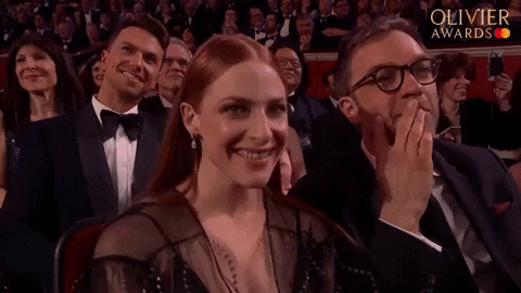 Olivier Awards Lol GIF by Official London Theatre