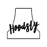 Hoodsly_ logo hoodsly Sticker
