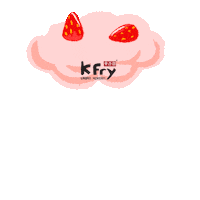 Snow Raining Sticker by K Fry My