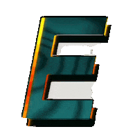 Glitch E Sticker by #BASILIO