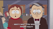 news cant wake up GIF by South Park 