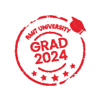 Rmit Graduation Sticker by RMIT University Vietnam