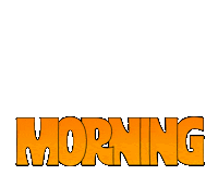 Happy Good Morning Sticker by Mat Voyce