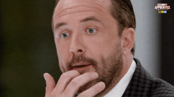 React Darren GIF by Celebrity Apprentice Australia