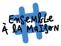 Stayathome Ensemble Sticker by Ensembleàlamaison