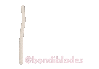 bondiblades bondiblades bondibladesbabe bondi blades bondi blades babe Sticker