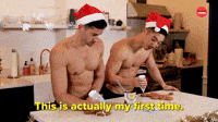 Male Models Decorate Their Ideal (Gingerbread) Men