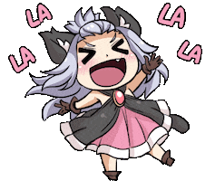 Happy Cat Girl Sticker by Jin