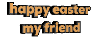 Happy Easter Sticker by Alissandra