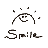 笑顔 Smile Sticker