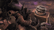 fall surprise GIF by The Boxtrolls