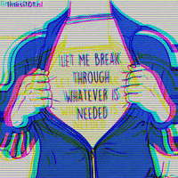 linski101 illustration 80s college power GIF