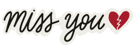 Miss U Sticker