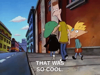 hey arnold nicksplat GIF