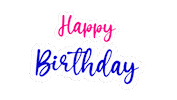 Happy Birthday Pink Sticker by Nexidia