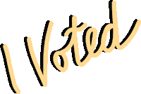 Voting Tater Tot Sticker