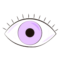 Eyes Love Sticker