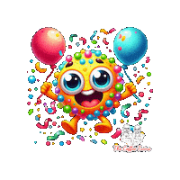 Happy Birthday Sticker by The Coffee Twins