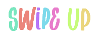 Swipe Up Sticker by The Modern Calligraphy Co.