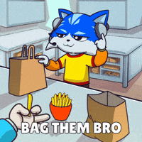 Working Fast Food GIF by Toshithecat