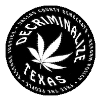 DallasCountyDemocraticParty dcdp dallascountydemocraticparty dallasdemocrats dallas democrats Sticker