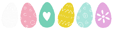 Easter Eggs Spring Sticker