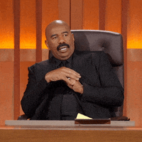 Suspicious Steve Harvey GIF by ABC Network