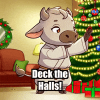 Deck The Halls Christmas GIF by Masterfurdinand