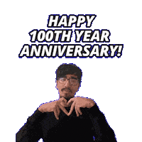 100Th Anniversary Sticker