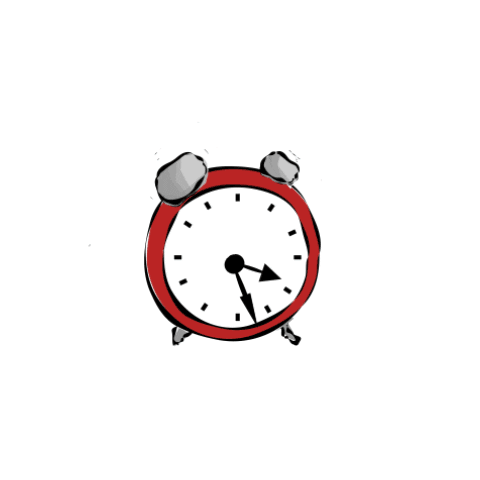 Axemeagain giphyupload time clock alarm Sticker