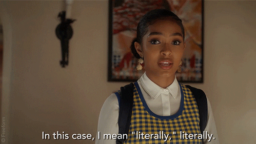 Explain Yara Shahidi GIF by grown-ish