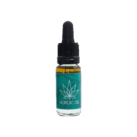 nordicoil bottle 5 cbd nordic Sticker