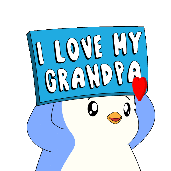 I Miss You Penguin Sticker by Pudgy Penguins