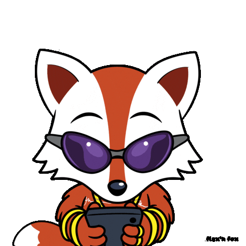 Fox Yes Sticker by VeeFriends