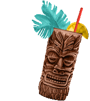 Spiced Rum Beach Sticker by Drink Nauti