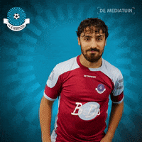 Voetbalvereniging_Scherpenzeel goal voetbal blauwwit hoofdklasse GIF