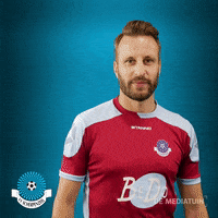 Voetbalvereniging_Scherpenzeel goal voetbal blauwwit hoofdklasse GIF