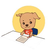 shopeebr dog shopping online shopping writing Sticker