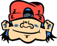 5ystemerror face graffiti systemerror Sticker