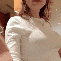 Looking Down Cute Girl GIF