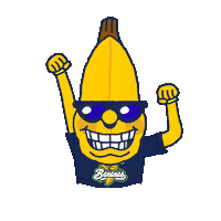 Banana Mascot Sticker by The Savannah Bananas