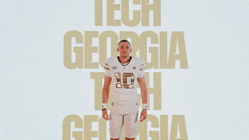 Georgia Tech Football Sport GIF by Georgia Tech Yellow Jackets