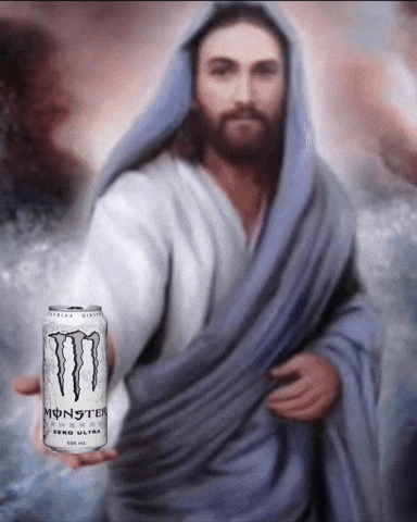 Monster Jesus GIF
