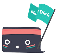 Whale Sticker by Mobeedick