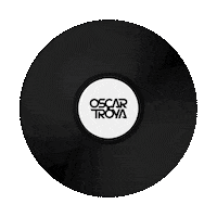 oscartroya disco vinyl 12 lp Sticker